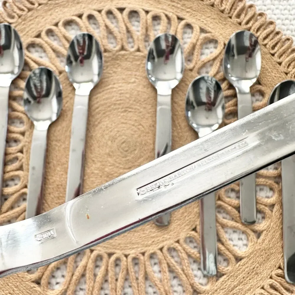 Reed & Barton Middleburg Marlborough Stainless Steel Tablespoons Set of 8 China